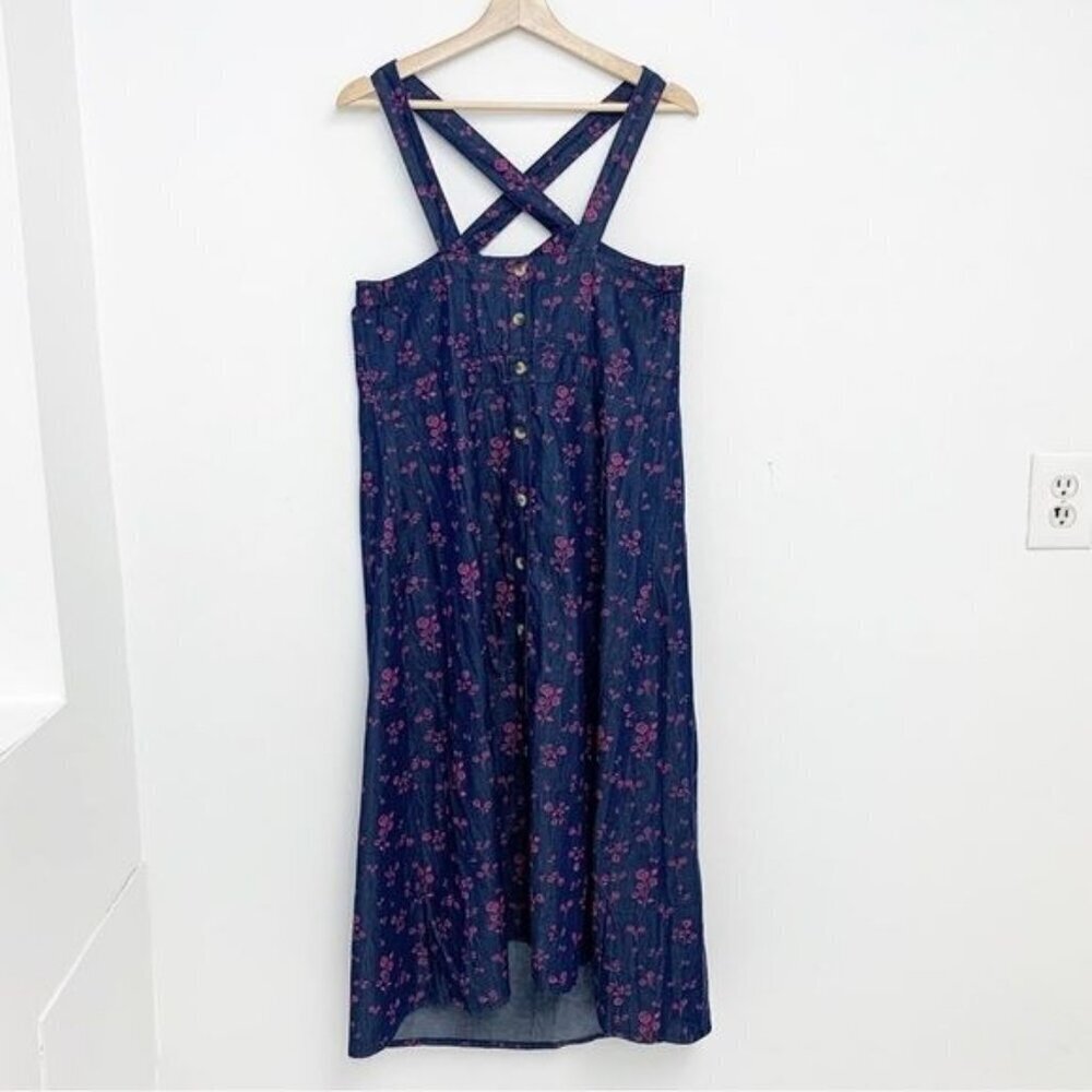 Mee Mee Floral maternity cotton Dress Sz L